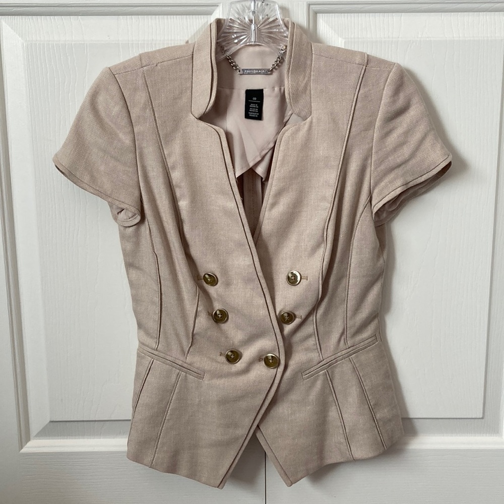 WHBM short sleeve blazer 00